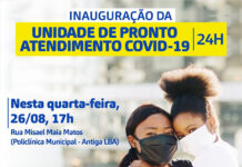 SAJ: Prefeitura entrega PA Exclusivo Para COVID-19 nesta quarta, 26