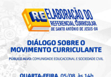 Prefeitura promove live para reelaboração do currículo escolar municipal