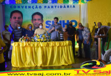 Fotografias mostram um pouco do que ocorreu na convenção da coligação PSD-PRB em ARATUÍPE, 14.09.20