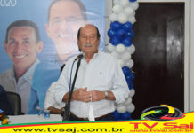 Ex-prefeitos, ex-vice-prefeitos, deputado Alan Sanches, Dr. Heldo, Vavá e Gileno, em seus pronunciamentos: MUNIZ FERREIRA