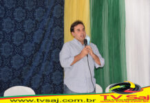 Pronunciamento do prefeito Hunaldo Costa, na Convenção Municipal das pré-candidaturas de Arandas e Negão, nesse domingo, 06