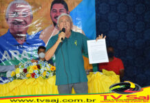 Pronunciamento de Arandas na Convenção Municipal realizada nesse domingo, 06, em JAGUARIPE