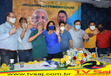 Em convenção, chancelados os nomes de Arandas e Negão para majoritária na disputa ao executivo municipal: JAGUARIPE