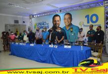 Em convenção municipal, Coligação #União de Forças apresenta coligação com 11 partidos, pré-candidaturas Ednaldo Ribeiro-André Eloy, em CRUZ DAS ALMAS