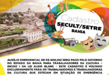 JAGUARIPE: Secretaria de Turismo, Cultura, Esportes e Lazer informa sobre auxílio emergencial, Lei Aldir Blanc