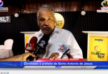 “A gente tem que entender que esse momento é de reflexão…!”: EVERALDO JÚNIOR, candidato a prefeito de S.AJESUS