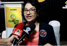 LIA BARROSO, candidata a prefeita, promete gestão participativa, austera e transparente, em SANTO ANTONIO DE JESUS