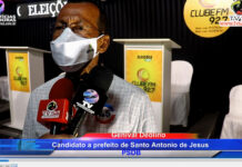 “Minha mãe me disse uma vez: meu filho, não se atira pedra em árvore que não dá frutos…! Genival Deolino, candidato a prefeito: SAJ