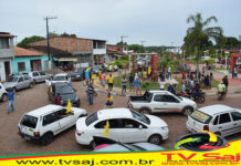 Participação maciça de correligionários e simpatizantes na carreata da coligação Arandas-Negão, nesse domingo, 31, em JAGUARIPE