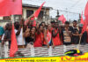 Fotografias do início da carreata da chapa majoritária 65 (Tone-Sivaldo), nesse domingo, 01, em ARATUÍPE