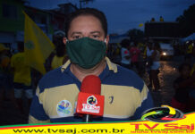 “A campanha vai indo muito bem…a participação popular é muito grande…”, assevera Sinho, candidato a prefeito: ARATUÍPE