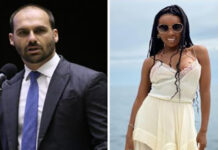 Thelma rebate Eduardo Bolsonaro após chamá-la de ‘hipócrita’: ‘Não tente desviar o foco’