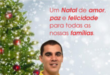 Vereador Tom deseja um Natal de paz e felicidade às famílias santantonienses