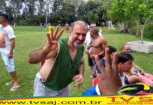 Empresário e desportista Thullio Mercês recebeu parabéns de colega de “baba”, na última quinta-feira