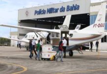 Aeronaves fazem distribuição de vacinas pelo interior da Bahia