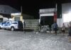 Ataque à agência do Bradesco deixou moradores atemorizados, na madrugada desse sábado: MUNIZ FERREIRA