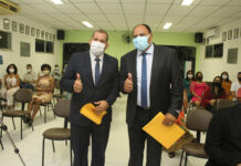 Ito de Bega e Nino de Osana, prefeito e vice, mais 11 vereadores tomaram posse nesta sexta, 01, em Conceição do Almeida