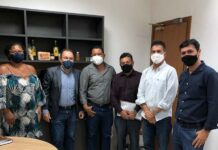 MARAGOJIPE: Prefeito Valnício Armede e vice Adhemar Novaes participaram de reunião na CAR, ao lado de deputado Eduardo Sales