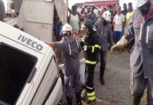 Colisão entre caminhões deixa quatro feridos na Ilha de Itaparica