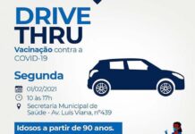 Mais 360 doses de Coronavac chegam para Santo Antônio de Jesus