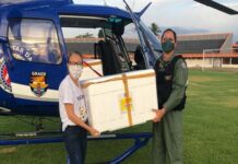 Vacinas contra Covid-19 são transportadas para 30 cidades na Bahia