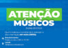 SAJ: músicos inscritos em edital de Cultura têm até sexta (19) para entrega de documentos