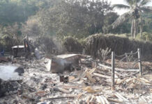 Explosão de celular provoca incêndio e destrói casa na Bahia