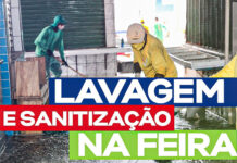 Prefeitura fará sanitização em feira livre de Santo Antônio de Jesus