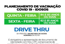 Mais 530 novas doses de vacina contra Covid chegam para SAJ