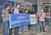 Funcionários da Caixa realizam manifestação em SSA e outras 11 cidades baianas nesta terça