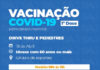 Covid: SAJ recebe mais 1280 doses de vacina e amplia imunização para idosos a partir de 60 anos