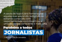 SAJ: Gestão Genival-Careca não apenas homenageia jornalistas: vê importância da categoria na transparências das ações administrativas