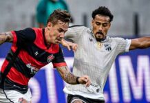 Vitória perde do Ceará e é eliminado da Copa do Nordeste