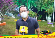 Autoridades presentes parabenizam a população pelas obras recebidas e enaltecem gestão Gileno e Vavá, em MUNIZ FERREIRA