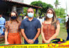 Vice-prefeito Careca e secretários CAO (Esportes), SÍLVIA BRITO (Cultura) e ANDRESSA (Social), discorrem sobre encontro com JOÃO ROMA em AMARGOSA