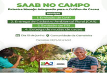 Comunidade da Gameleira recebe 2a. edição da SAAB Itinerante, nessa terça, 15, em S.A.JESUS