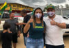 Roberta Roma, pré-candidata a deputada federal, participou de carreata promovida por apoiadores de Bolsonaro em S.A. JESUS