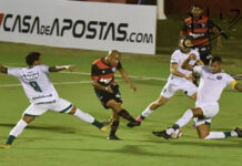 Vitória arranca o empate com o Goiás no Barradão pela Série B