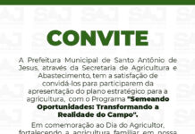 SAJ: Secretaria de Agricultura e Abastecimento convida para evento em homenagem ao Dia do Agricultor