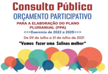Prefeitura de Salinas da Margarida pede contribuição de munícipes para elaboração do PPA (Plano Plurianual)