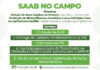 Acontecerá nesta terça-feira (13), mais uma edição do SAAB no campo