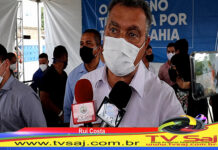 Governador Rui Costa garante que, além dos 77 municípios iniciais, incluindo Santo Antonio de Jesus, outros terão monitoramento facial e de placas