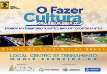 I Fórum de Cultura no Território Turístico Baía de Todos os Santos: MUNIZ FERREIRA