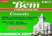 Andaia FM agradece pelo apoio de todos à “Campanha do Bem A Fome não Escolhe Hora”:SAJ
