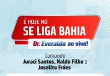 Dr. Everaldo Júnior, nessa quarta, no “Se Liga Bahia”, a partir das 18h, na Recôncavo FM