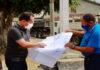 Prefeito Gileno assina Ordem de Serviço para reforma da Praça do Sodoma, em Muniz Ferreira