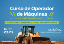Prefeitura de Castro Alves e Senai promovem curso de operador de máquinas