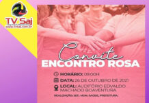 Gestão municipal Prof. Tone, em Aratuípe, realiza, nessa 3a. feira, 26, Encontro Rosa