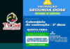 Vacinação contra a Covid-19, 2a. dose, nessa quinta-feira, 21, em Santo Antonio de Jesus