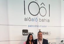 Empresário Wilson Filho da Comercial Coroa e esposa participam de almoço de negócios com presença de Nizan Guanaes